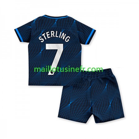 Maillot de Foot Chelsea Raheem Sterling 7 Extérieur 2023-24 - Enfant